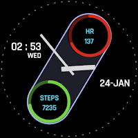 Cross Round Watch Face SAM-20