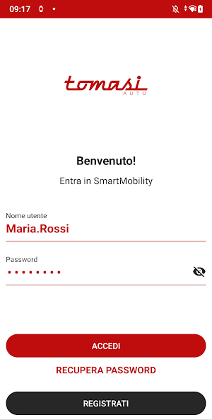 Tomasi MyAuto Screenshot 0