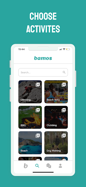 Bamos: Make Friends by Hobbies Screenshot 2
