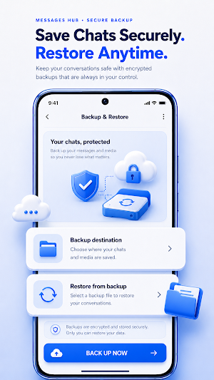 Messages: Text Messenger Home Screenshot 2