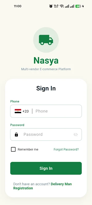Nasya Delivery Screenshot 0