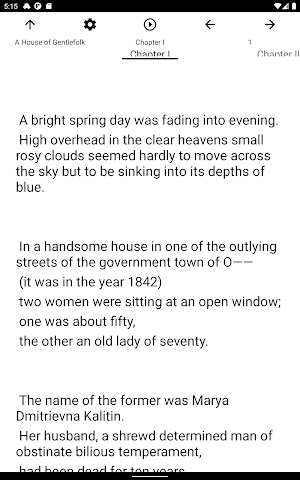 Book, A House of Gentlefolk Screenshot 3