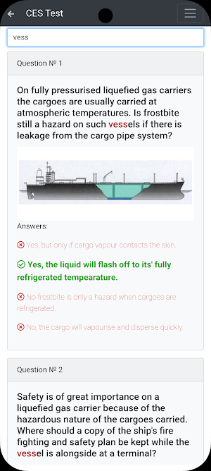 LPG tanker. Support. Deck CES Screenshot 2