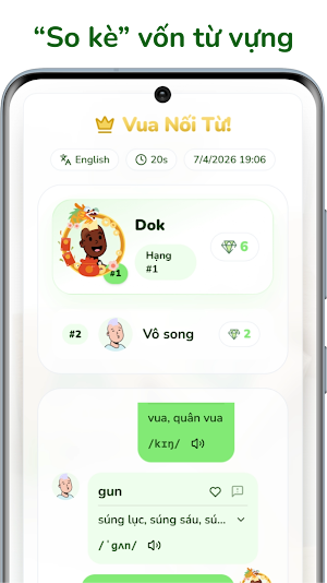 Nối Từ Online - WordFight Screenshot 0