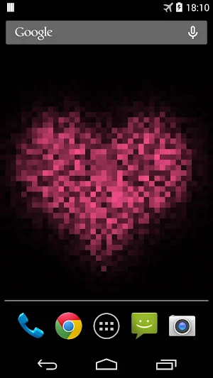 Pixel! Heart Live Wallpaper Screenshot 0