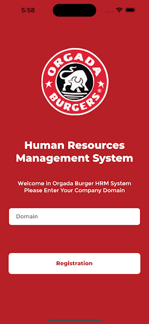 Orgada Burger Admin HR Screenshot 1