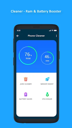 Android phone cleaner - Saver Screenshot 0