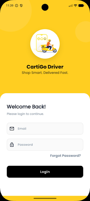 CartiGo Driver Screenshot 0