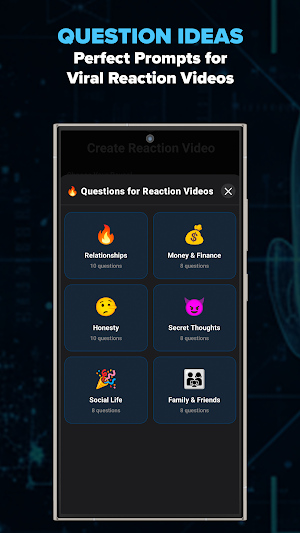 FaceHelix: Reveal Reaction Cam Screenshot 2