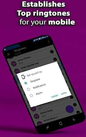 Anime Ringtones Free Screenshot 1