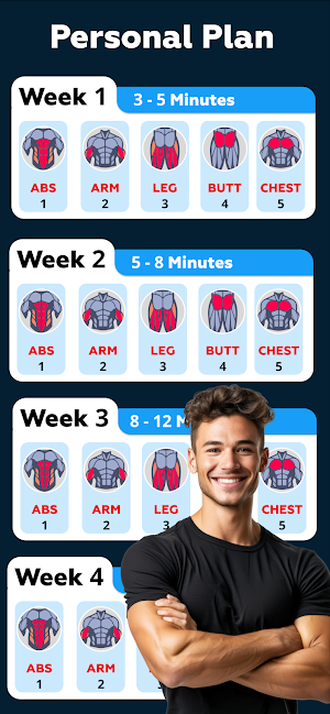 Workout at Home: No Equipment Screenshot 3