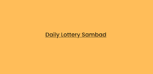 Daily Lottery Sambad Screenshot 0