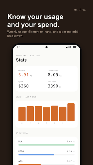 Filament Depot - Spool Tracker Screenshot 3