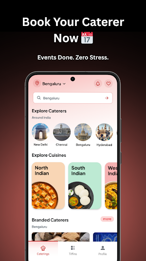 Caterings & Tiffins Screenshot 1