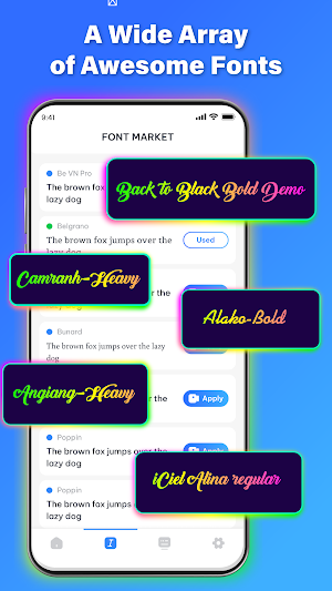 Fonts Keyboard: Themes & Emoji Screenshot 3