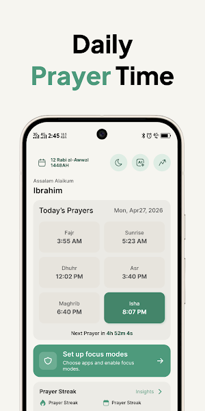 DeenFocus: App blocker & Namaz Screenshot 3