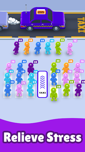 Taxi Jam - Sorting Games Screenshot 1