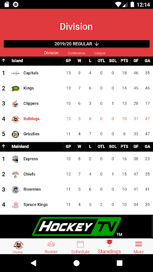 Alberni Valley Bulldogs Screenshot 3