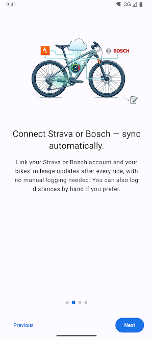 Bike Gear Tracker Screenshot 1