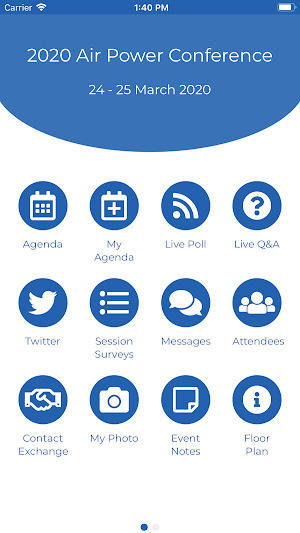 Air Force Events Screenshot 1