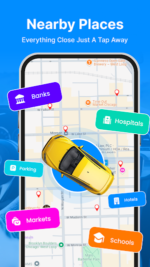 GPS Voice Navigation Voice Map Screenshot 2