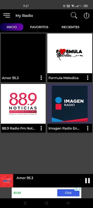 Amor 95.3 Screenshot 1