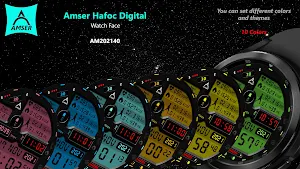 Amser Hafoc Digital Watch Face Screenshot 3