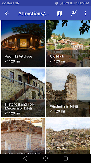 Sithonia Smart Travel Guide Screenshot 2