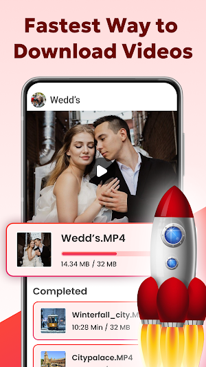 VidX: Video Downloader& Player Screenshot 1