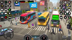 Bus Simulator Euro Bus Games Screenshot 1