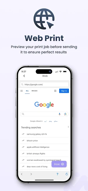 Smart Printer - Mobile Print Screenshot 2