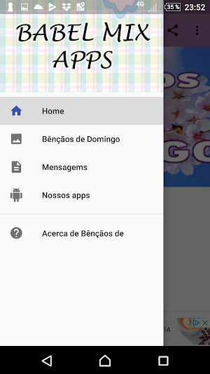 Um feliz e abençoado Domingo Screenshot 1
