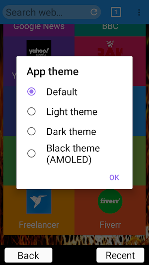Phonix Browser Fast Safely Screenshot 1