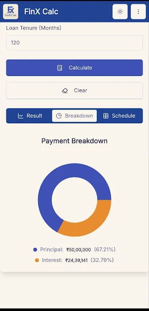 FinX Calc Screenshot 3