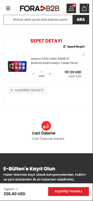 FORA B2B Screenshot 1