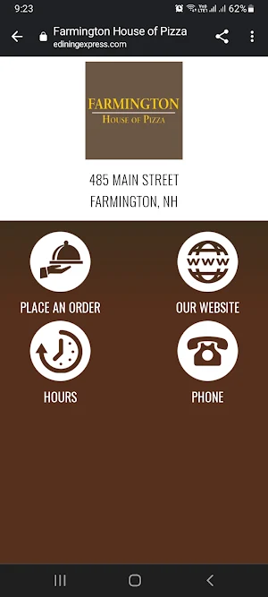 Farmington House of Pizza Screenshot 0