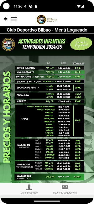 Club Deportivo Bilbao Screenshot 0