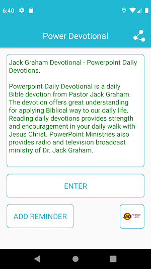 Power Devotional - Daily Word by Dr. Jack Graham Screenshot 1