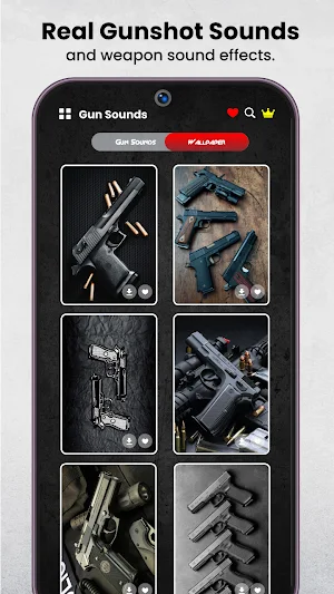 Gun Sound Ringtone & Wallpaper Screenshot 3