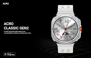 ACRO Classic Gen2 Watchface Screenshot 2