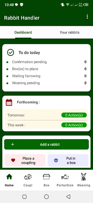 Rabbit farm manager Screenshot 0