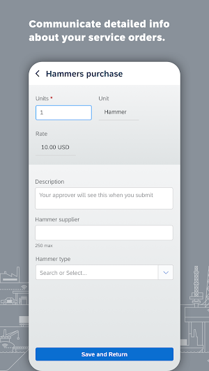 SAP Fieldglass Service Orders Screenshot 2