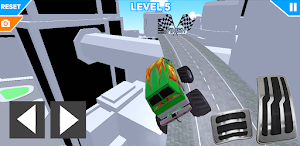 Monster truck parkour stunt Screenshot 3