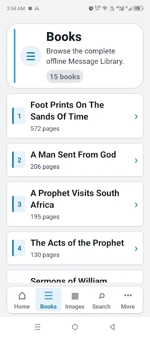 Message Library - Storehouse Screenshot 0