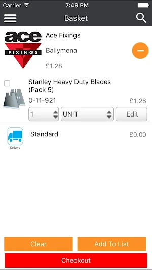 Ace Fixings Screenshot 3