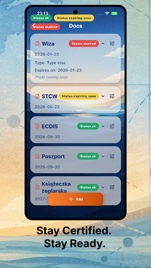 MySeaLife - Seafarer Tracker Screenshot 3
