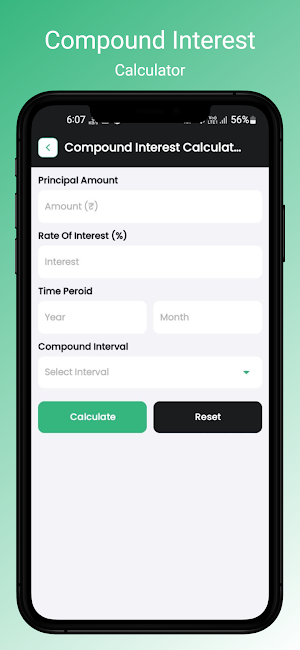EMI Calculator - Finance Tool Screenshot 3