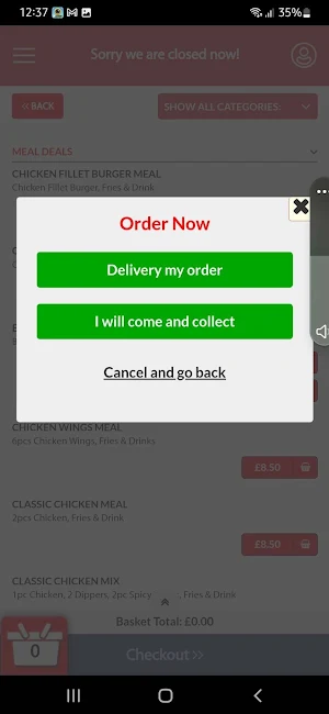USA Chicken Wallingford Screenshot 2
