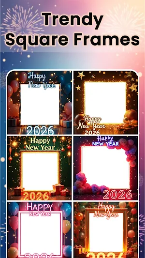 New Year Photo frame 2026 Screenshot 2