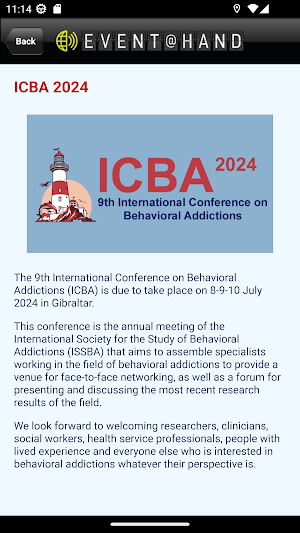 ICBA 2024 EVENT@HAND Screenshot 2